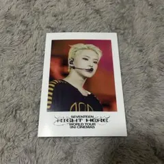 SEVENTEEN RIGHT HERE ポストカード ホシ