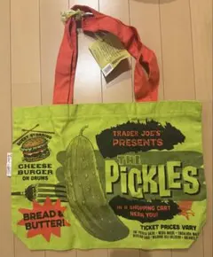 【新品・未使用】Trader Joe's ピクルスデザイン エコバッグ