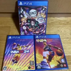 鬼滅の刃 ヒノカミ血風譚 & NBA 2K24/23 セット 3点セット！！