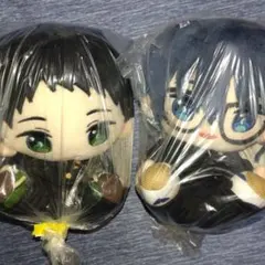 【セット】ツルネ　つながりの一射　オリジナルぬいぐるみ　学生服ver.