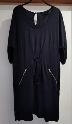 MARC BY MARC JACOBS 七分袖黒ワンピース