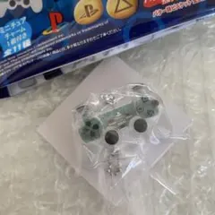 PlayStation ミニチュアチャーム 新品 コントローラー クリア