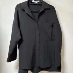 ZARA ブラック 長袖シャツ