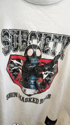 Subciety シン・仮面ライダー コラボ Tシャツ ホワイト Mのサムネイル
