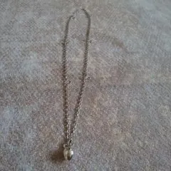 素敵なシルバー ハート型ペンダント ネックレス