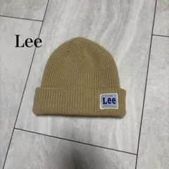 Lee ニット帽 ビーニー ベージュ 男女兼用可