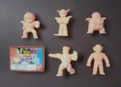 ミニブック付 暗所保管 ドラゴンボールZ ドラ消し 【パート9】肌色 5体セット