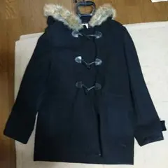 ダッフルコート(ファー付き)