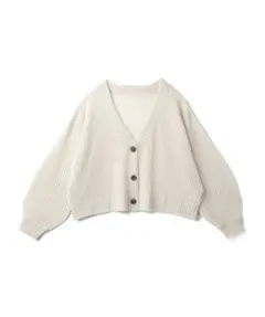 【GRL】透かし編みニットカーディガン アイボリー 完売品