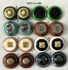 ボタンカボション250⑦ 10/17