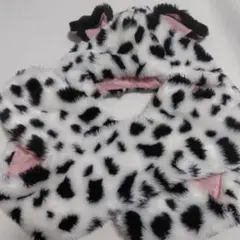 ディズニーリゾート101匹わんちゃん　マフラー付きファンキャップ　ファーキャップ