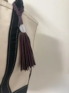 L.L.Beanタッセルキーホルダー　パープルのサムネイル