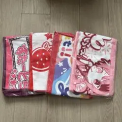 すとぷり　莉犬　マフラータオル　4枚セット