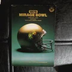 1979 MIRAGE BOWL プログラム サイン入り