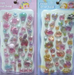 カービィ プチドロップシール 2枚セット