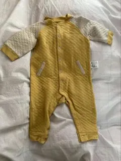 UNIQLO ロンパース・カバーオール イエロー　80cm 3/19まで限定