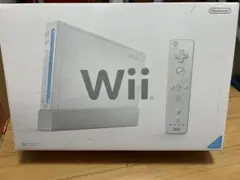 Nintendo Wii 本体 ホワイト　ソフト2、ハンドル2