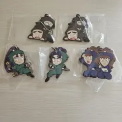 忍たま乱太郎 でふぉラバ！ キーホルダー 雑渡 立花 潮江 鉢屋 不破 諸泉