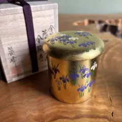 九谷焼 絵付け師】清水翠東 「四季の花」盒子 伝統工芸師 共箱 - メルカリ
