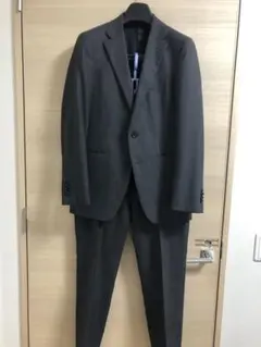 コムサメン　スーツ　上下　ダークグレー
