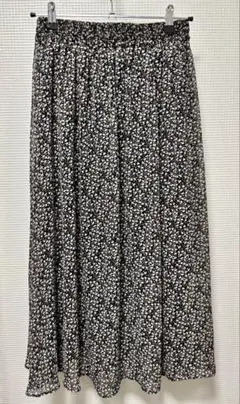 【お値下げ】シフォンスカートMK MICHEL KLEIN（ミッシェルクラン）Mのサムネイル