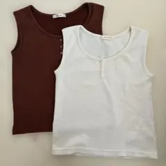 Doux archives ドゥアルシーヴ　タンクトップ 2枚セットのサムネイル