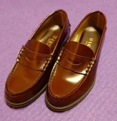 HARUTA ブラウン ローファー 22.5cm 304シリーズ