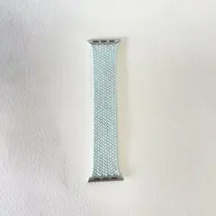 純正Apple Watch ブレイデッドソロループ　42mm アクアマリン