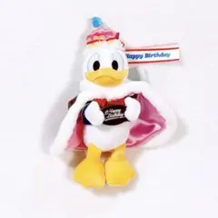 ディズニーストア ドナルド ぬいぐるみキーチェーン Birthday バースデー