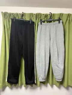 GU へビーウェイトスウェットパンツ トラックパンツ　2枚組