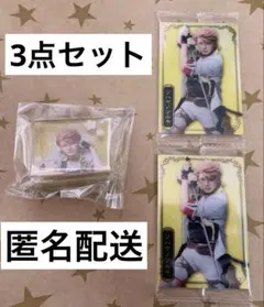 刀ミュ　ソハヤ３点セット　ウエハースカード・アクリルメモスタンド
