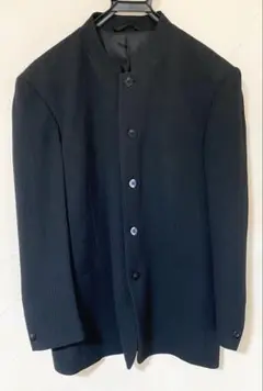 マオカラー　スーツ　ブラック　セットアップ