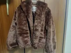 NICE CLAUP ファーコート　くまちゃんコート