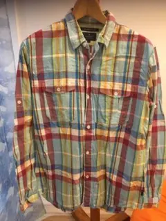 アールニューボルド チェックシャツ