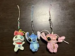 ディズニースティッチ・エンジェルストラップセット