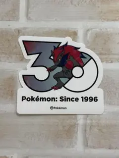 韓国限定 ポケモン 30周年記念 ステッカー 公式品 シール ゾロアークのサムネイル