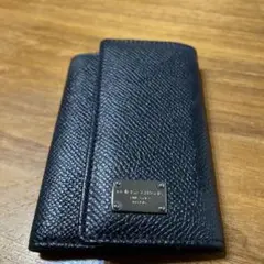 DOLCE&GABBANA レザー キーケース ブラック