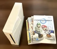 ニンテンドー　Wii本体　ソフト6本　セット