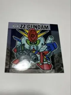 元祖SDガンダムスナック メタリックシール ZZガンダム