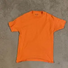 Champion オレンジ Tシャツ M