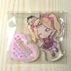 アイカツ スイパラ コラボ アクリルスタンドキーホルダー 大地のの