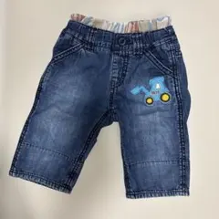 MIKI HOUSEミキハウス デニム ハーフパンツ 100cm
