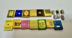 ジオラマ 書籍12冊 ドリンク缶6個 セット