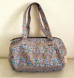 LOWRY'S FARM ローリーズファーム 花柄 ドラムバッグ
