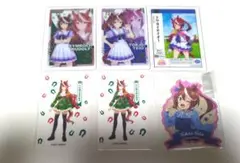 ウマ娘プリティーダービー　カード　シール　6点セット