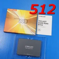 SSD 512GB TECLAST A800 2.5インチ SATA 金属筐体 - メルカリ