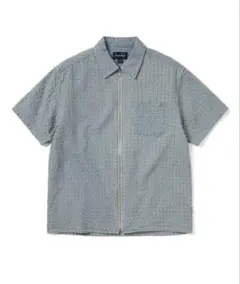 thisisneverthat Damaged Denim Zip Shirtのサムネイル