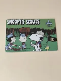 PEANUTS スヌーピー SNOOPY'S SCOUTS ブリキ看板