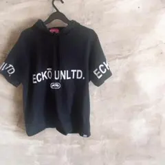 Eckō Unltd. 半袖パーカー ブラック L