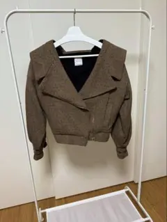 《REDYAZEL（レディアゼル）アウター キャンディスリーブボアブルゾン》